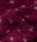 Fluffies Long Sock - Confetti Plum Berry