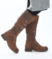Lace Up Boot - Brown