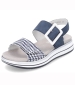 Wide Strap Sandal - Navy