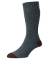 Poplar Chunky Wool Blend Sock - Denim