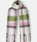 Women's Knitted Scarf - Sea Kelp Rose Cocoa