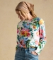 Printed Harbour Breton Top - Artist Floral