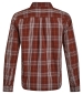 Lando Long Sleeve Check Shirt - Rust Leaves