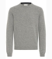 Karl Lambswool Crew Neck Jumper - Monument Melange