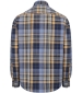 Crail Cotton Shirt - Navy/Gold Check