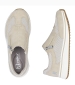 Side Zip Trainer - Cream
