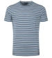 Jefferson Textured Stripe Tee - Blue Mirage