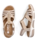 Ladies Sandal - Cream