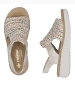 Ladies Sandal - Cream Multi