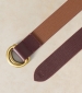 Reversible Dring Belt - Tan Multi