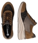 Side Zip Trainer - Brown Multi