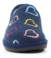 Ladies Joyful Slippers - Navy