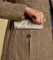 Saddlebury Jacket - Brown Herringbone