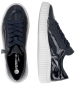 Ladies Side Zip Trainer - Navy