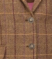 Eden Tweed Hacking Jacket - Blackberry/Berry