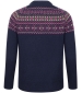 Jura Fair Isle Crew Pullover - Navy
