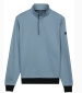 1/2 Zip Sweatshirt - Blue