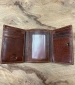 Bergamo Trifold Credit Card Wallet - Cognac