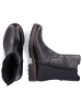 Side Zip Calf Boot - Black