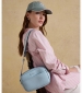 Trent Cross Body Bag - Pale Blue