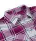 Caitlyn Flannel Shirt - Berry Check