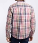 Lando Long Sleeve Check Shirt - Crushed Berry