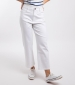 Soulina Wide Leg Cropped Jeans - White