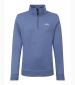 Avery Branded 1/4 Zip Sweater - Faded Blue