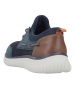 Lace Up Trainer - Navy
