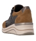 Side Zip Trainer - Brown Multi