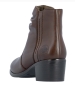 Zip Ankle Boot - Brown