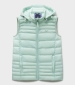 Lightweight Padded Gilet - Dusty Aqua