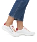 Womens Side Zip Trainer - White