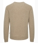Karl Lambswool Crew Neck Jumper - Silver Mink Melange