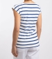 Bowe Organic Striped Jersey Top - Mazarine Blue