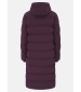 Savannah Ladies Long Coat - Damson