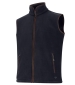 Woodhall Fleece Gilet - Soft Black
