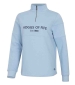 Ladies Dumfries 1888 1/4 Zip - Plain Blue
