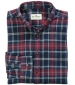 Hamilton Shirt - Navy/Burgundy Check