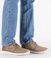 Lace Up Trainer - Brown