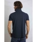 Miles Pique Polo - Navy