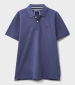 Classic Pique Polo - Blue Indigo