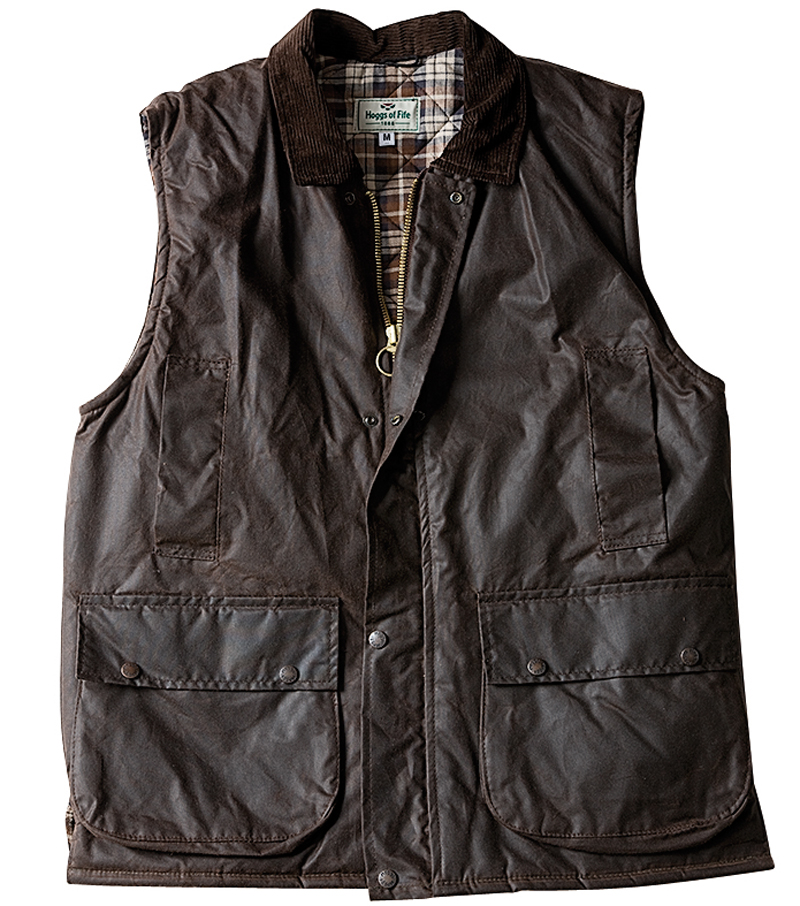 Hoggs Waxed Waistcoat -