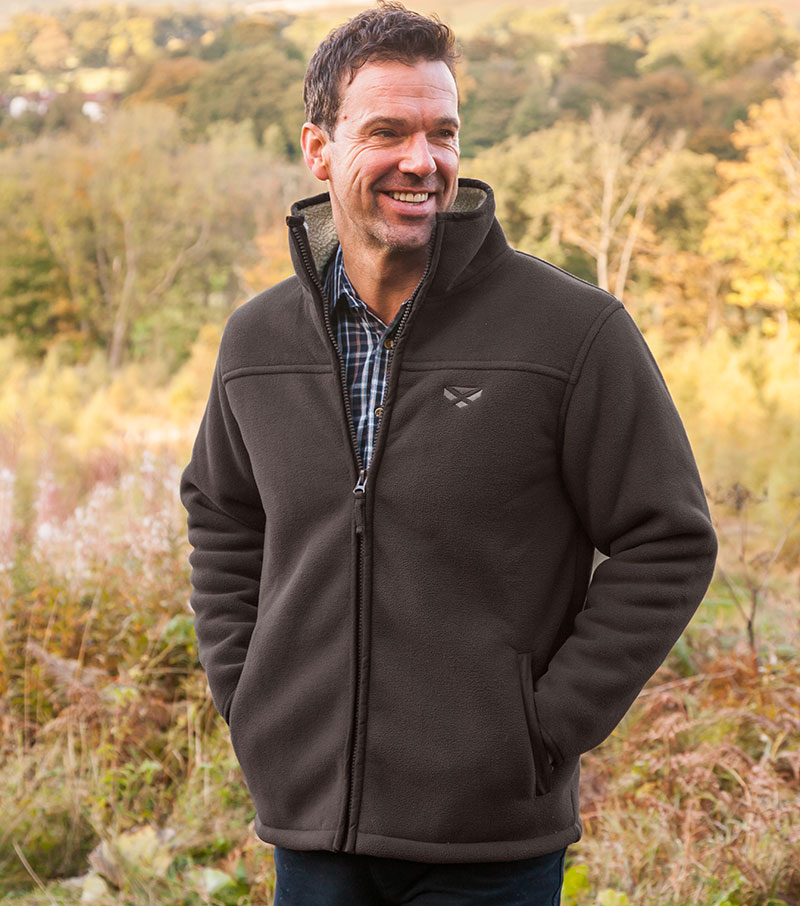 Sherpa Fleece Jacket - 