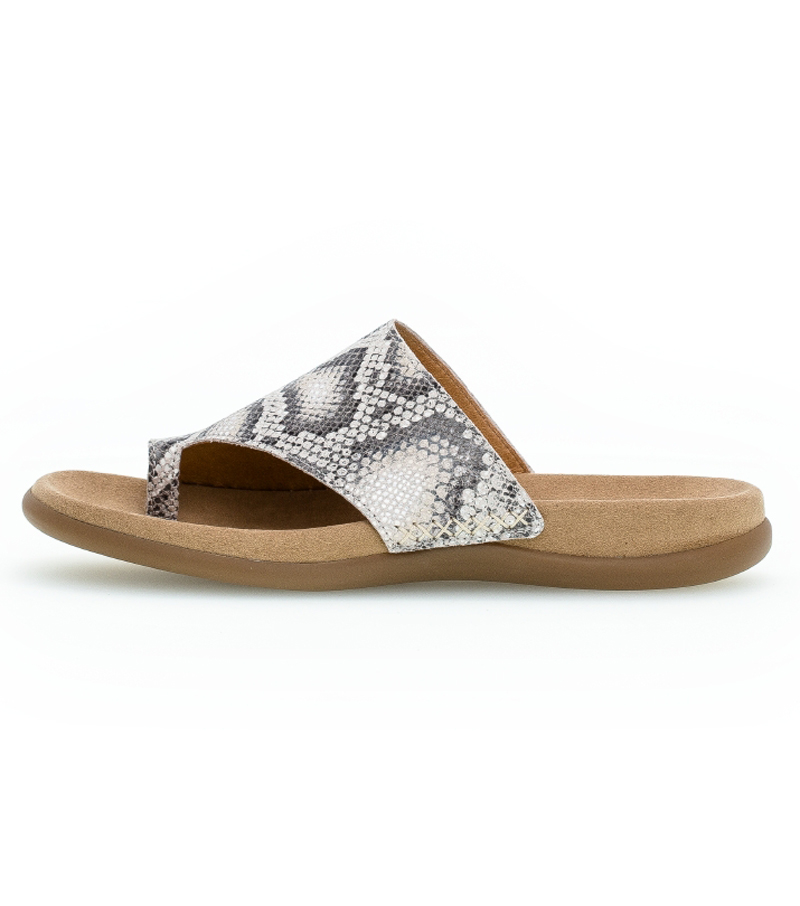 Lanzarote Toe Loop Sandal - Snakeskin