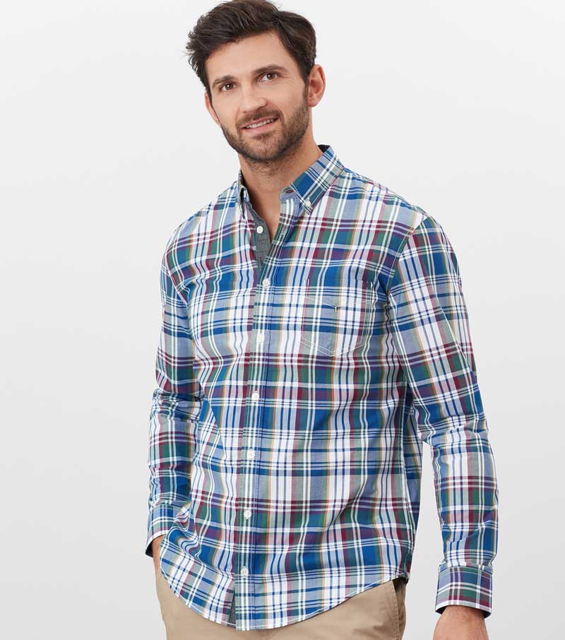 Lyndhurst Shirt - Purple Check