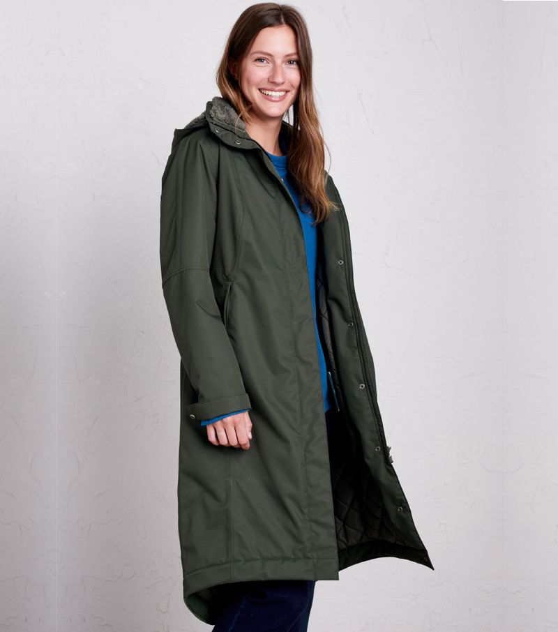 Seasalt Janelle Waterproof Coat - Woodland