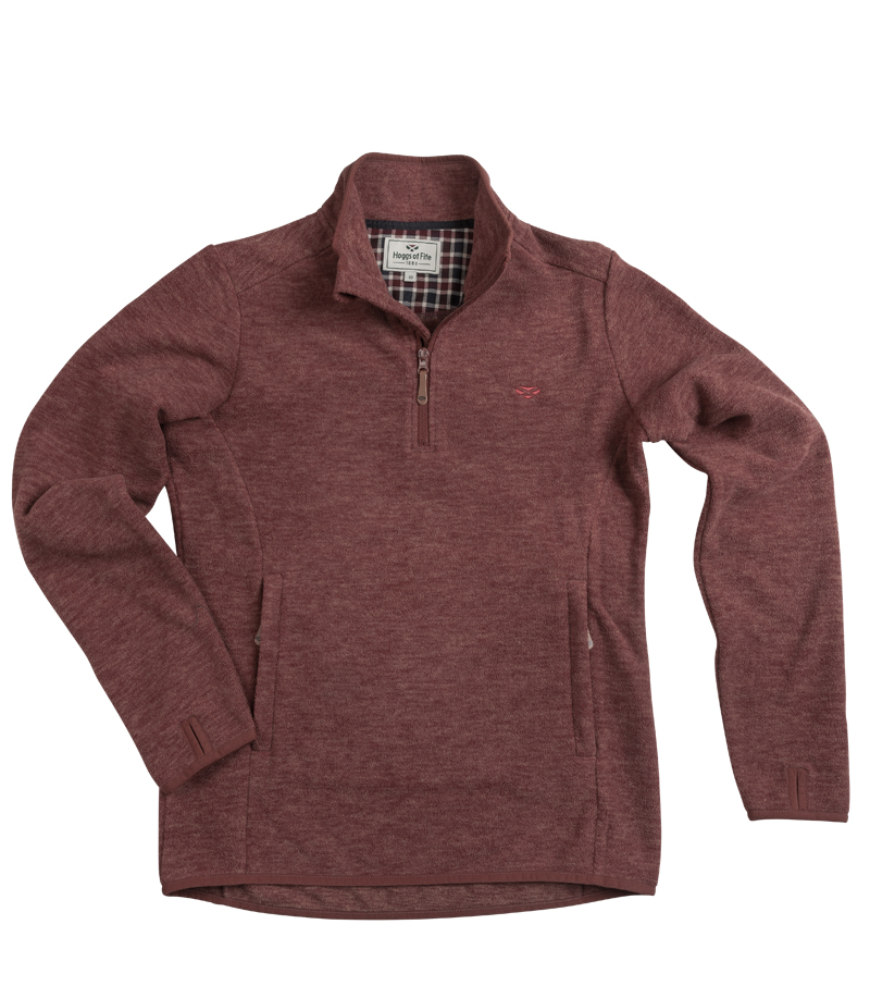 Woburn All Season Fleece - Merlot
