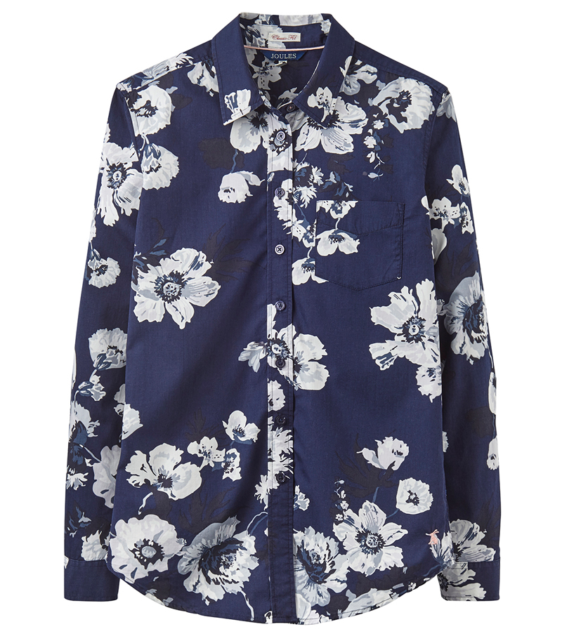 Lucie Print Classic Shirt - 