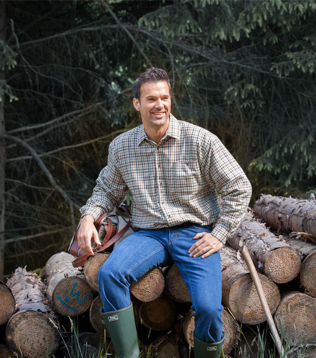 Hoggs Bracken Fleece Lined Shirt - 